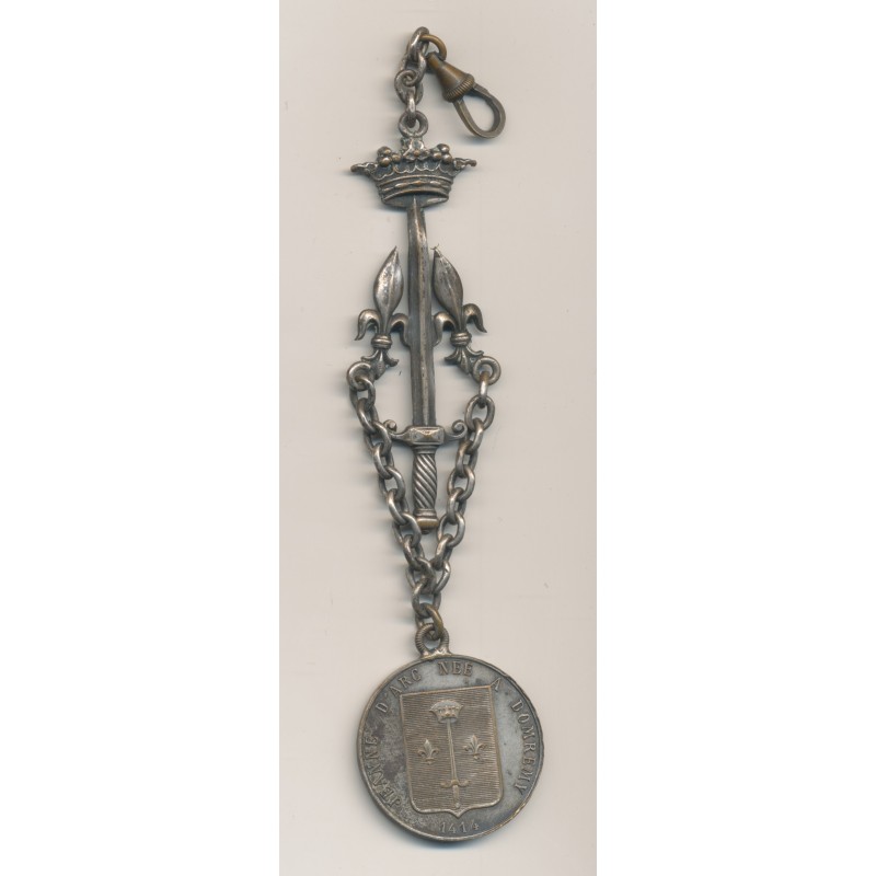 Médaille et pendentif - Jeanne d'arc - frappe moderne