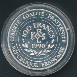 100 Francs - 15 Écus Charlemagne 1990 2