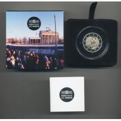 2 Euro France 2019 - chute du mur de Berlin - Belle épreuve 2