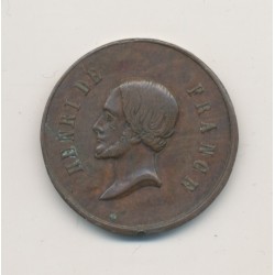 Médaille - Henri IV - Fidélité et espérance - cuivre - 23mm - TTB
