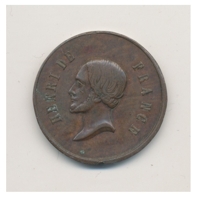 Médaille - Henri IV - Fidélité et espérance - cuivre - 23mm - TTB