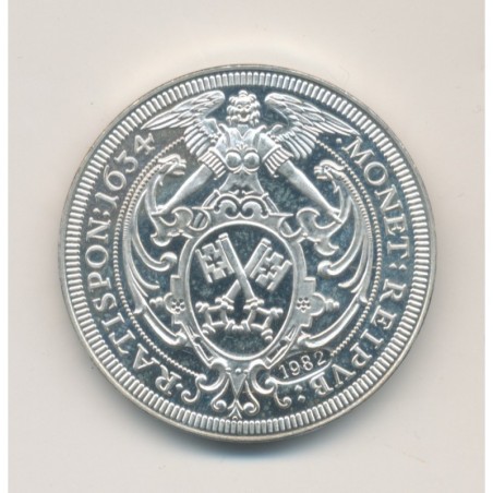Allemagne - Reichstaler 1634 - Refrappe moderne - argent 11g - SPL+