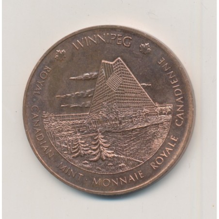 Canada - Médaille/Token - Monnaie royale Canadienne - Ottawa - cuivre - TTB+