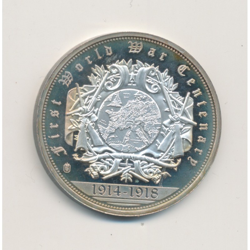 Médaille - Wilhelm II - Centenaire 1914-18 - SUP