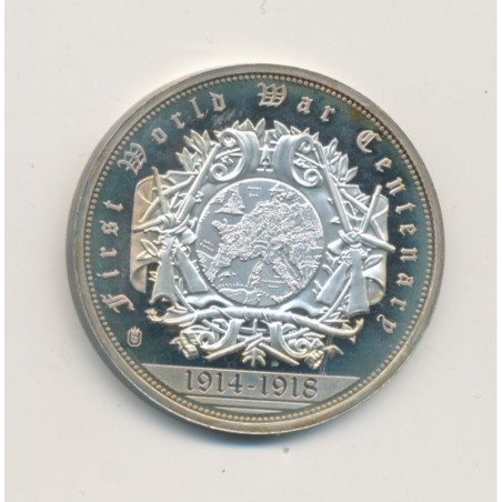 Médaille - Wilhelm II - Centenaire 1914-18 - SUP