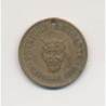 Jeton - Physique amusante - diable - 1855 - laiton - 22mm - TTB