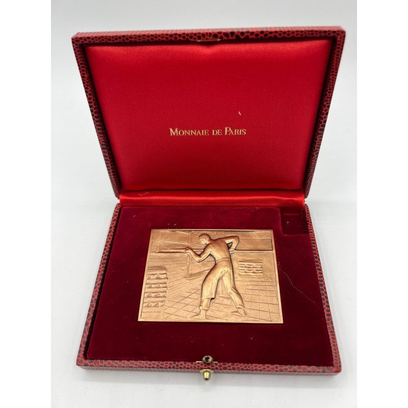 Médaille - Confédération nationale de la boulangerie - bronze - SPL