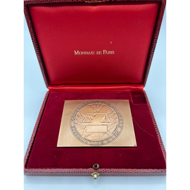 Médaille - Confédération nationale de la boulangerie - bronze - SPL