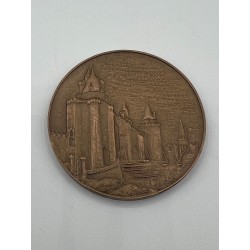 Médaille - Automobile club charente maritime - La Rochelle - bronze - 68mm - SUP