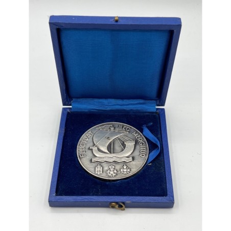 Médaille - Ville de Paris - avec écrin - argent 62,50g - TTB