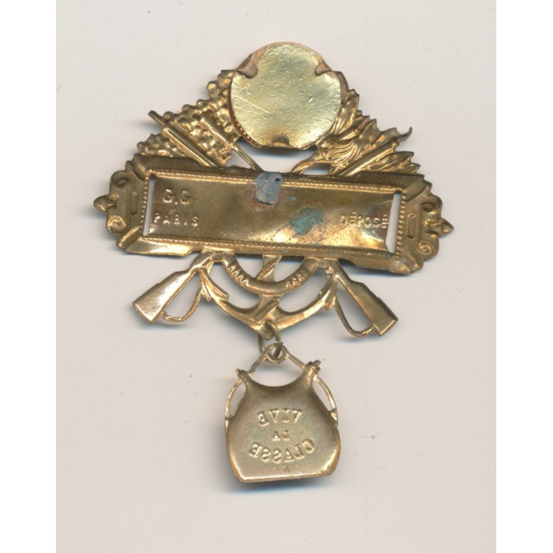 Broche avec photo - vive la classe