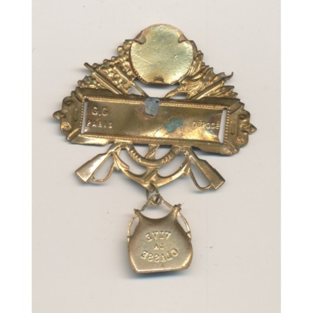 Broche avec photo - vive la classe