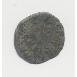 Henri II - Demi gros de billon - Nancy - Duché de lorraine - B