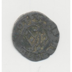 Henri II - Demi gros de billon - Nancy - Duché de lorraine - B 2