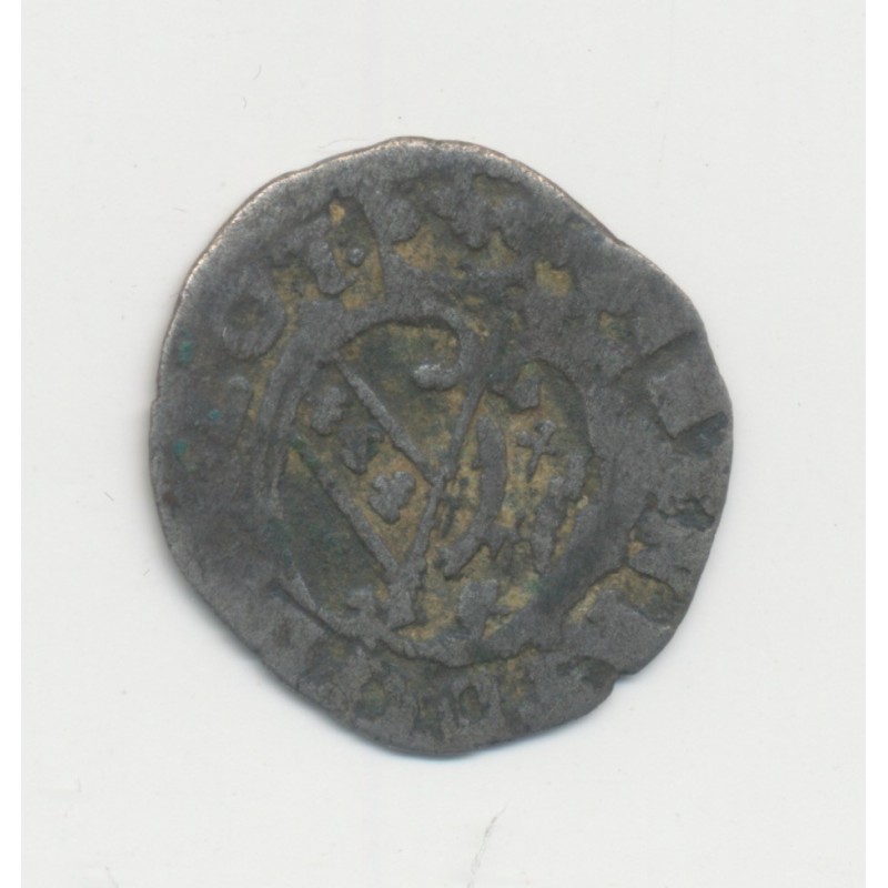 Henri II - Demi gros de billon - Nancy - Duché de lorraine - B