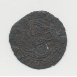 Portugal - Demi real billon de 12 sols - Jean 1er - Lisbonne - TB 2