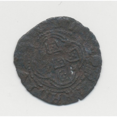 Portugal - Demi real billon de 12 sols - Jean 1er - Lisbonne - TB