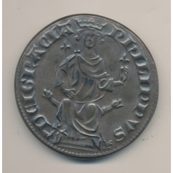 Presse-papier - Refrappe Royal Philippe IV - argent 97g - 1975 - 55mm - N°10/100 - SUP