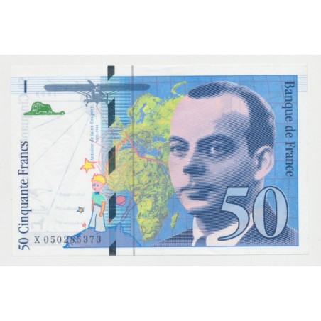 50 Francs St Éxupéry - 1999 - X - NEUF