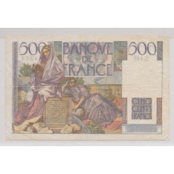 500 Francs chateaubriand - 4.06.1953 - E.142 - TB+ 2