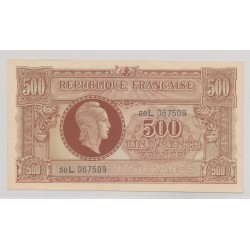 500 Francs Marianne - 1945 - Série L - TTB+