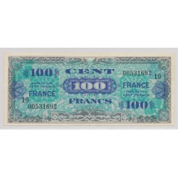 100 Francs France - 1945 - série 10 - TTB