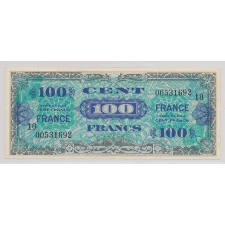 100 Francs France - 1945 - série 10 - TTB