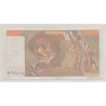 100 Francs Delacroix - sans impression noire - Numéro de série inscrit par un tampon