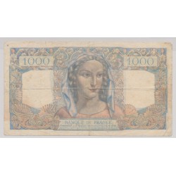 1000 Francs Minerve et hercule - 31.05.1945 - U.24 - B/TB 2