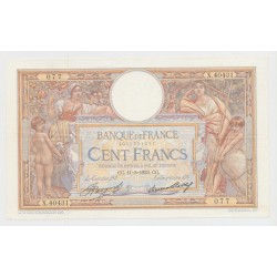 100 Francs Luc Olivier Merson - 11.05.1933 - X.40431 - 077 - TTB+