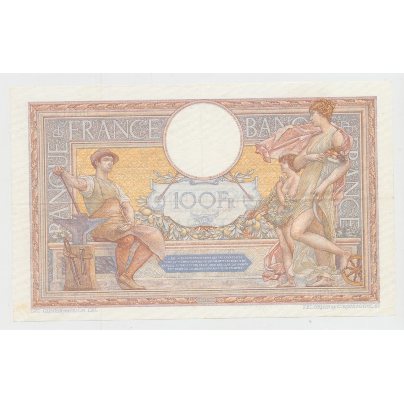 100 Francs Luc Olivier Merson - 11.05.1933 - X.40431 - 077 - TTB+