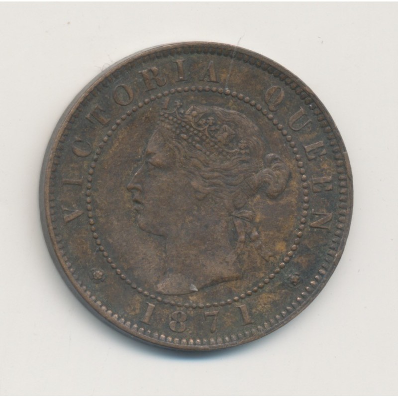 Canada - 1 Cent 1871 - Prince edward island - bronze - TTB
