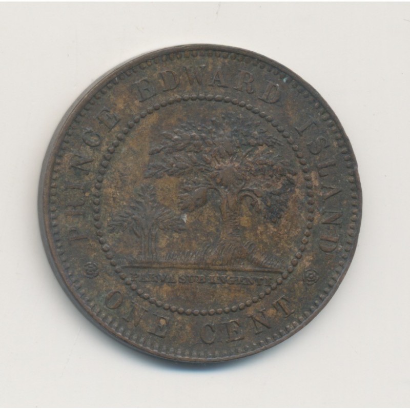 Canada - 1 Cent 1871 - Prince edward island - bronze - TTB