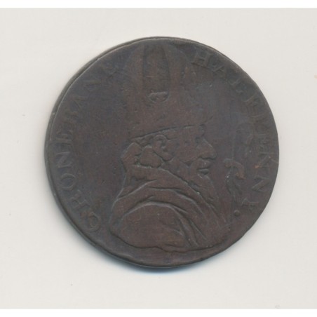 Irlande - 1/2 Penny 1789 - cronebane - cuivre - TB