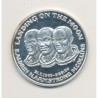 Médaille - Atterrissage sur la lune - argent 14g - 36mm - SPL+