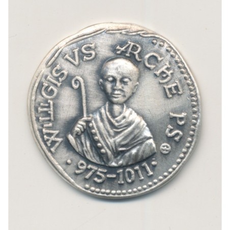 Médaille - 1000 ans manier dom - Allemagne - argent 6g - 25mm - SUP+