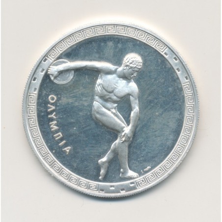 Médaille - Jeux olympique Mexico 1968 - argent 14,50g - SPL+
