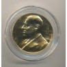 Médaille - Woodrow wilson - Président des États-Unis - bronze doré - 33,5mm - FDC