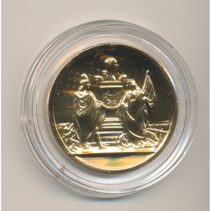 Médaille - Andrew Johnson - Président des États-Unis - bronze doré - 33,5mm - FDC