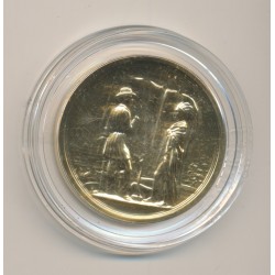 Médaille - Millard Fillmore - Président des États-Unis - bronze doré - 33,5mm - FDC 2