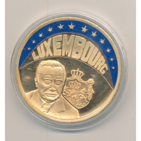 Ecu 1997 - Luxembourg - cuivre doré - 40mm - FDC