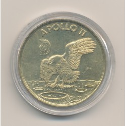 Médaille - 25 ans Mission Apollo 11 - bronze - FDC