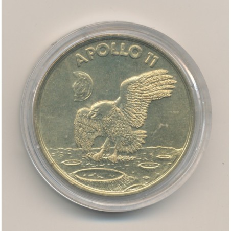 Médaille - 25 ans Mission Apollo 11 - bronze - FDC