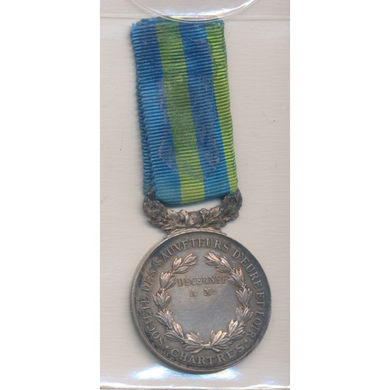 Médaille - Société de sauvetage eure et loir - Chartres
