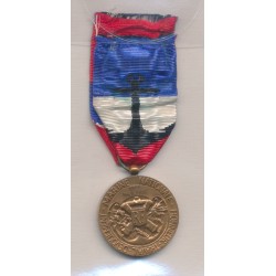 Médaille - marine nationale - ruban ancre noire - ordonnance 2