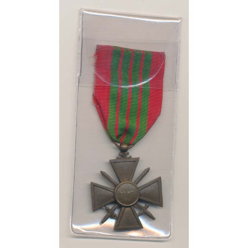 Médaille - Croix de guerre 1939-1940 - 3 étoiles - ordonnance