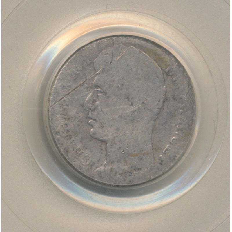 Charles X - 1/2 Franc - 1828 T Nantes - PCGS FR02 - B+