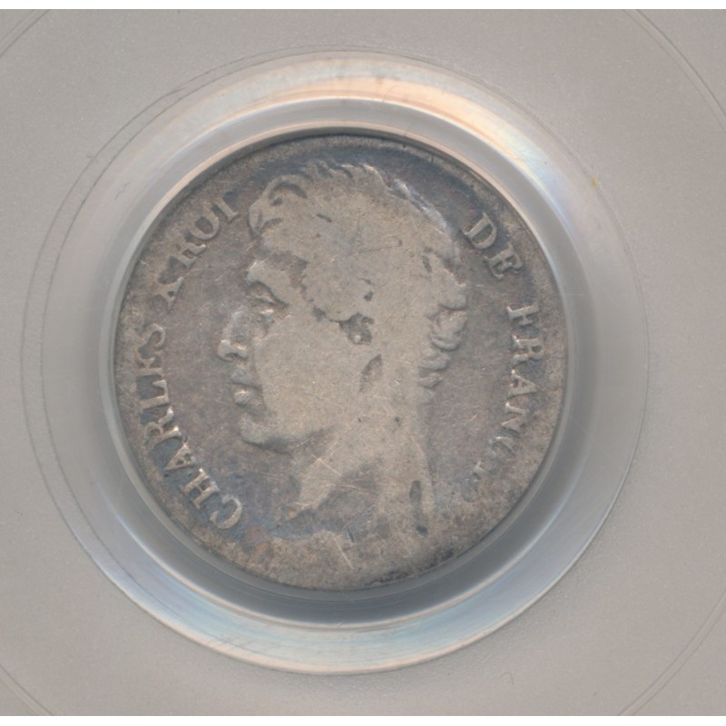 Charles X - 1/2 Franc - 1830 K Bordeaux - PCGS G04 - B+