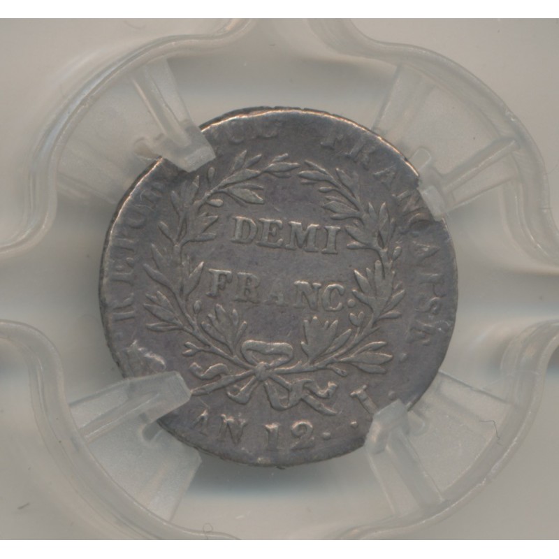 Bonaparte 1er consul - 1/2 Franc AN 12 I Limoges - VF99 - TTB