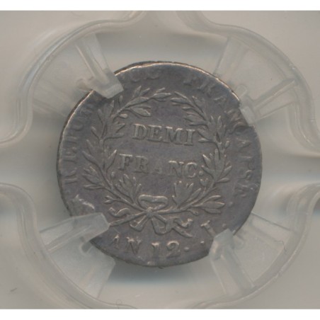 Bonaparte 1er consul - 1/2 Franc AN 12 I Limoges - VF99 - TTB